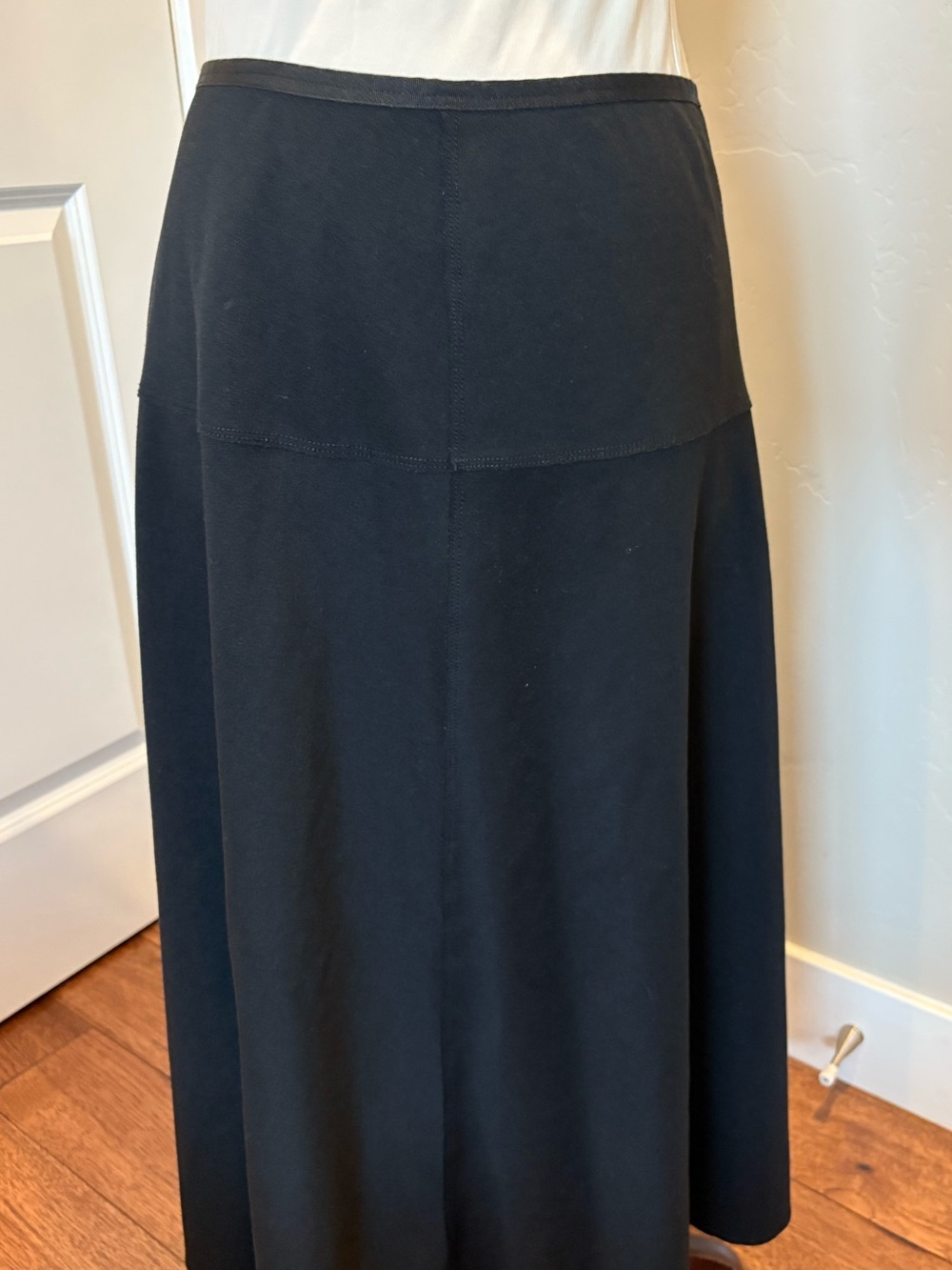Classic Gap Black A-Line Maxi Skirt - Women's Size Medium